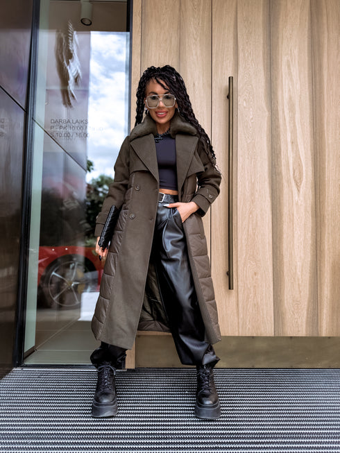 Coat "COMBINATION HK30" - KHAKI